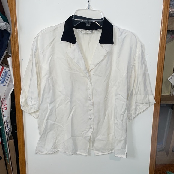 Totonko collared blouse vintage button up Medium - Picture 5 of 12